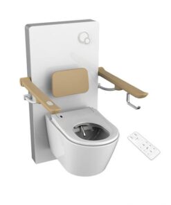 Elektrische toiletlift met ingebouwd toilet