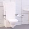 Hoog-laag toilet - Achterwand toiletlift (verticaal) | sta op toilet